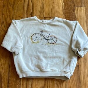 Zara Cream Baby Crewneck